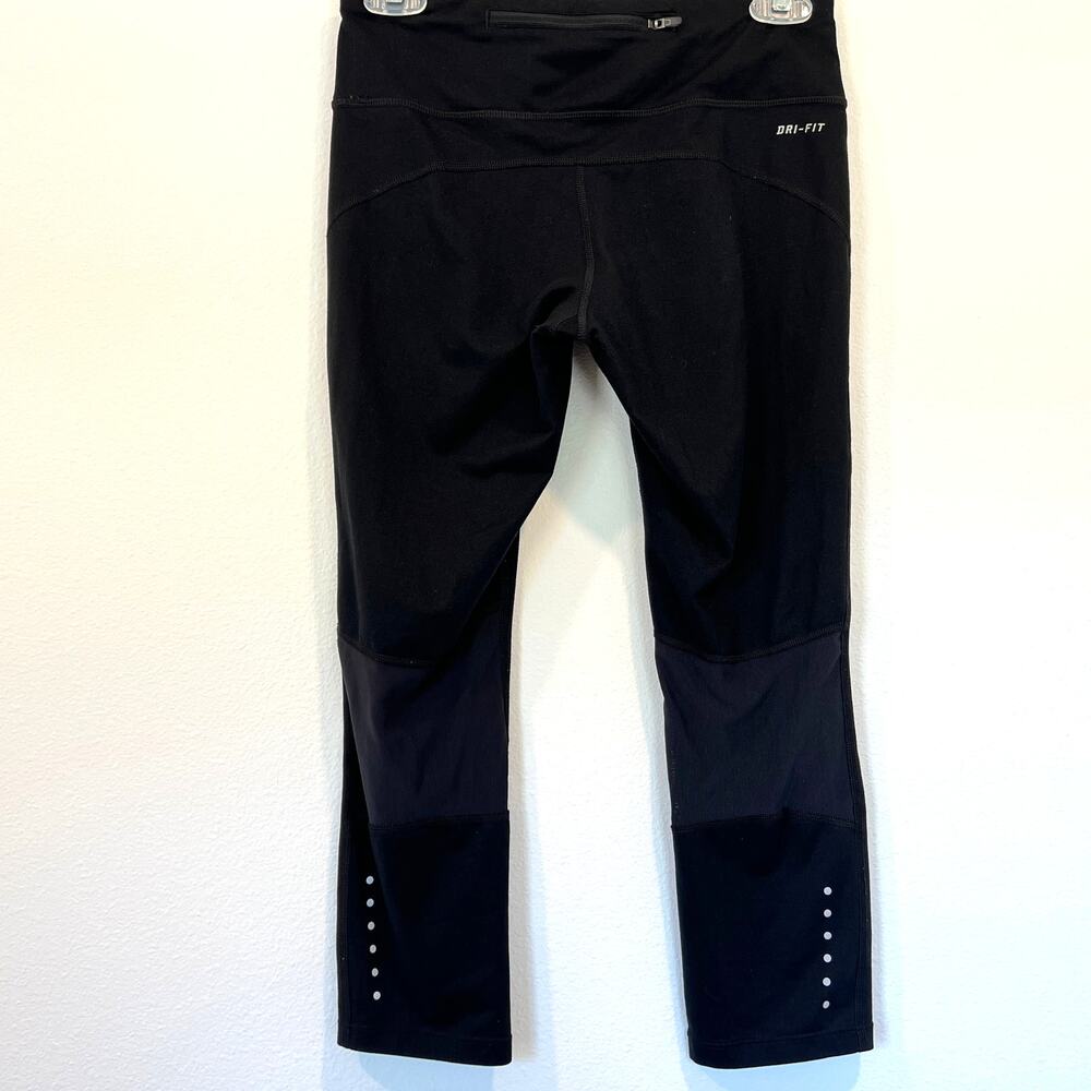 Nike‎ Running Dri Fit Women's Workout Active Capri Leggings size small - Picture 2 of 9